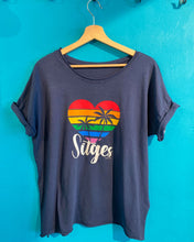 Cargar imagen en el visor de la galería, T-shirt cuello redondo Love Sun SItges
