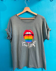 T-shirt cuello redondo Love Sitges