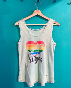 T-shirt tirantes Love Sun Sitges
